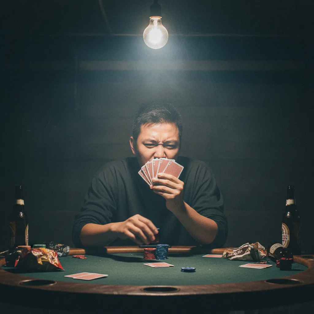 Thẻ bài Baccarat và chip đặt cược