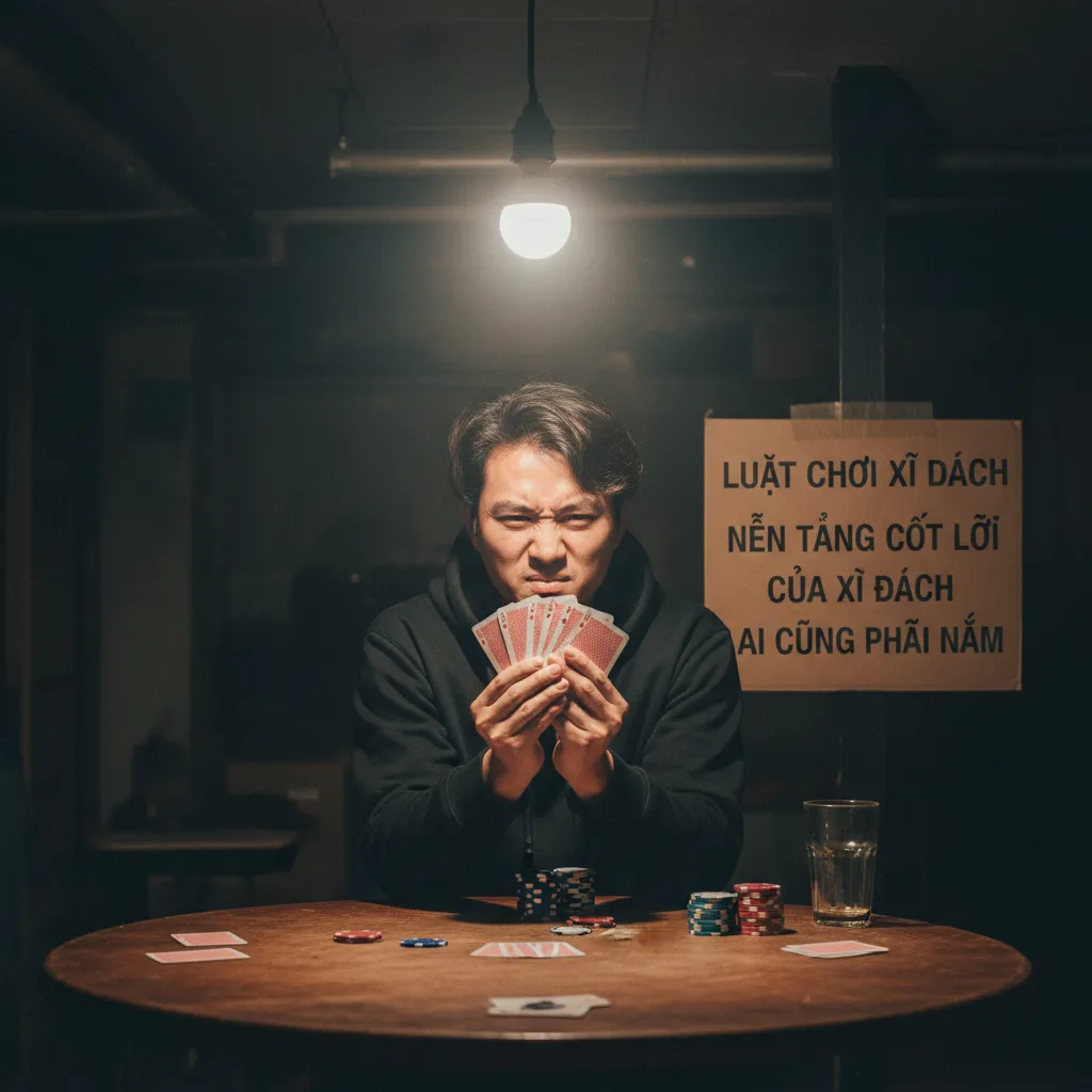 Bộ bài Xì Dách với Ace và lá 10