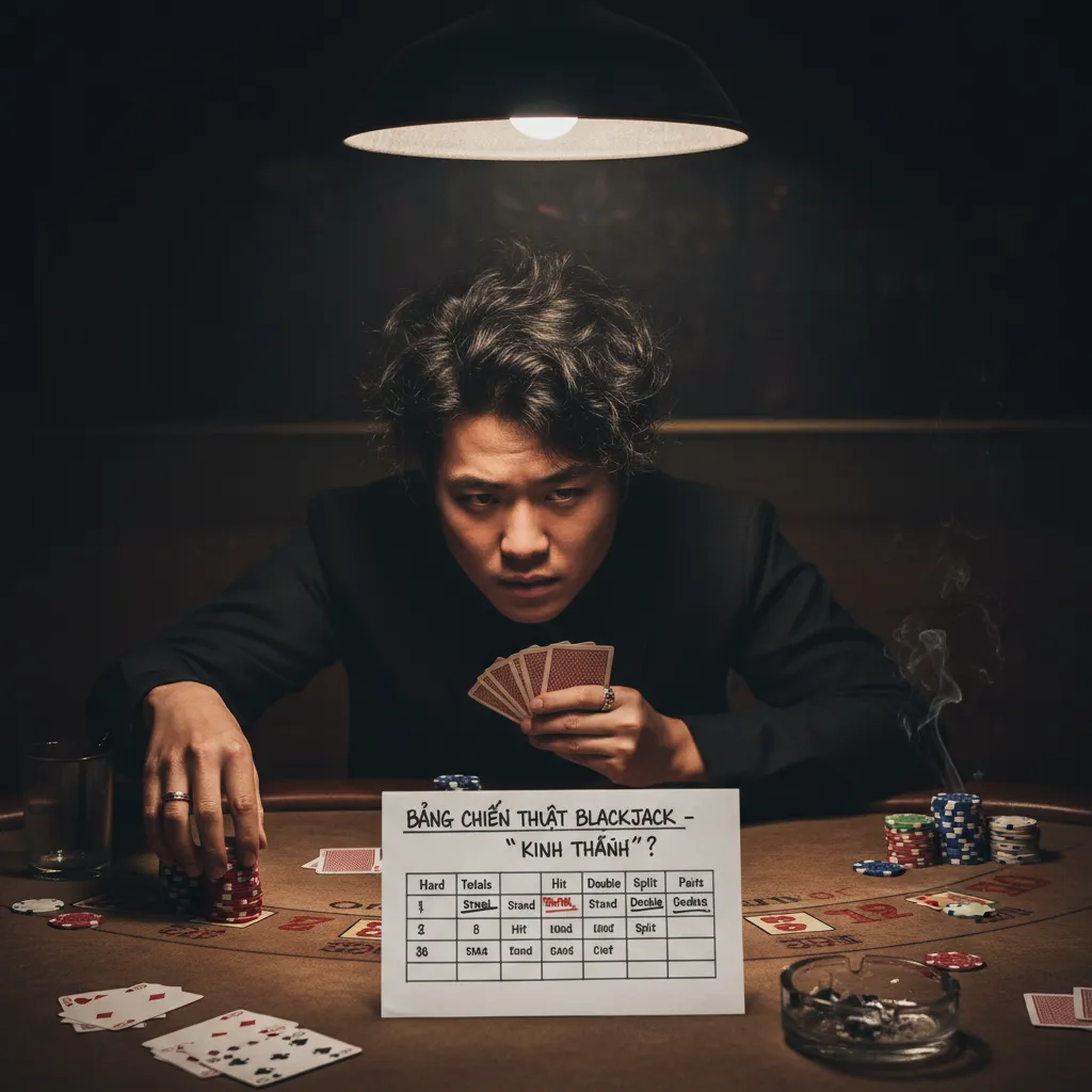 Bảng chiến thuật Blackjack là "Kinh Thánh"?