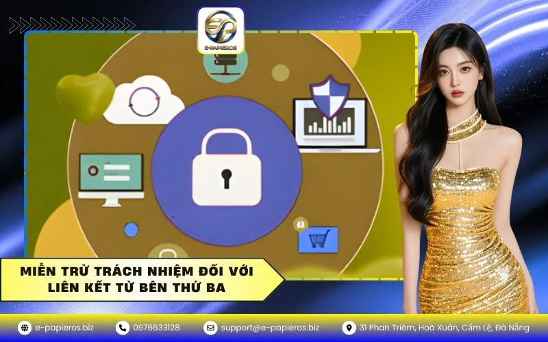 Miễn trừ trách nhiệm đối với liên kết từ bên thứ ba